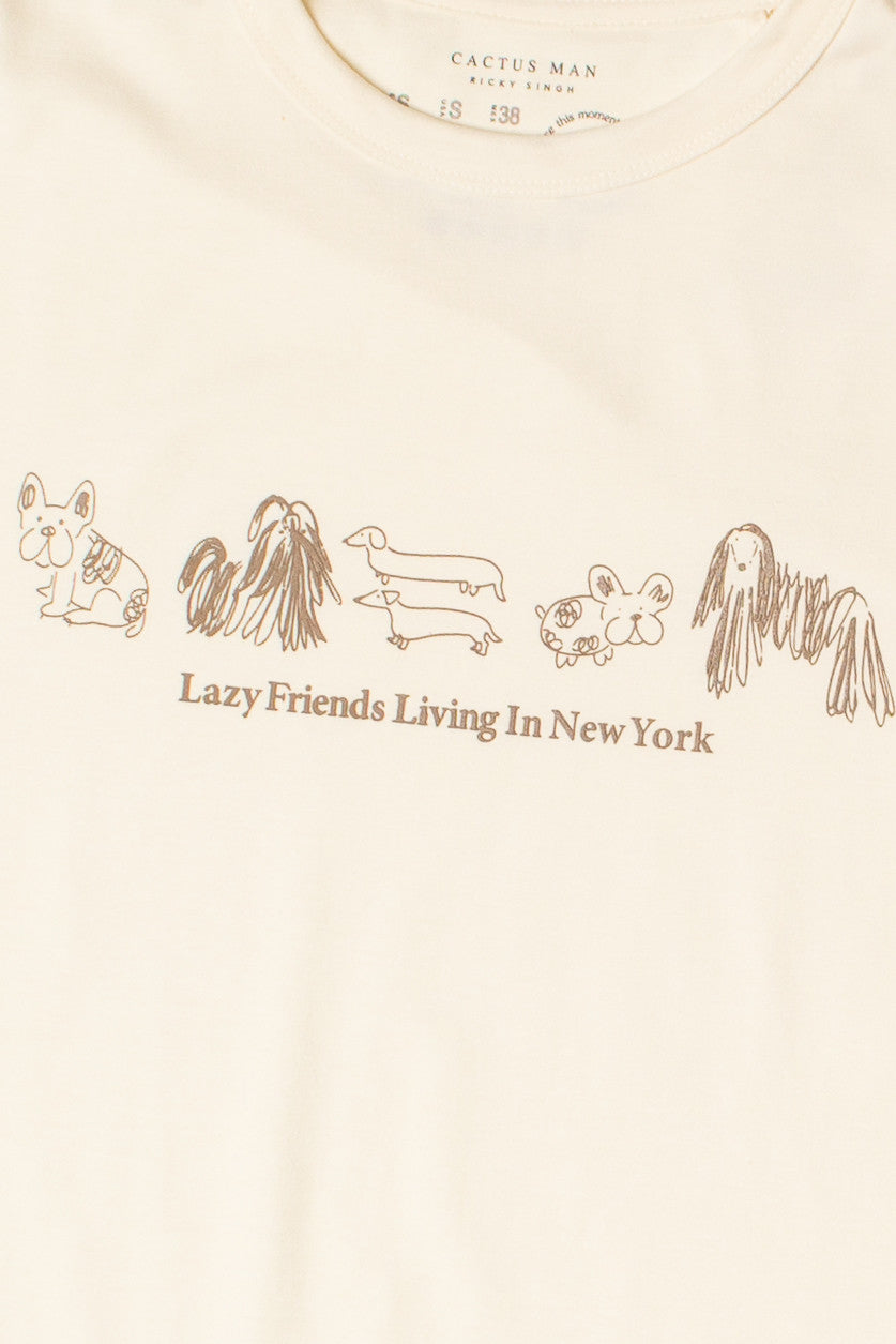 Lazy Friends In New York T-Shirt