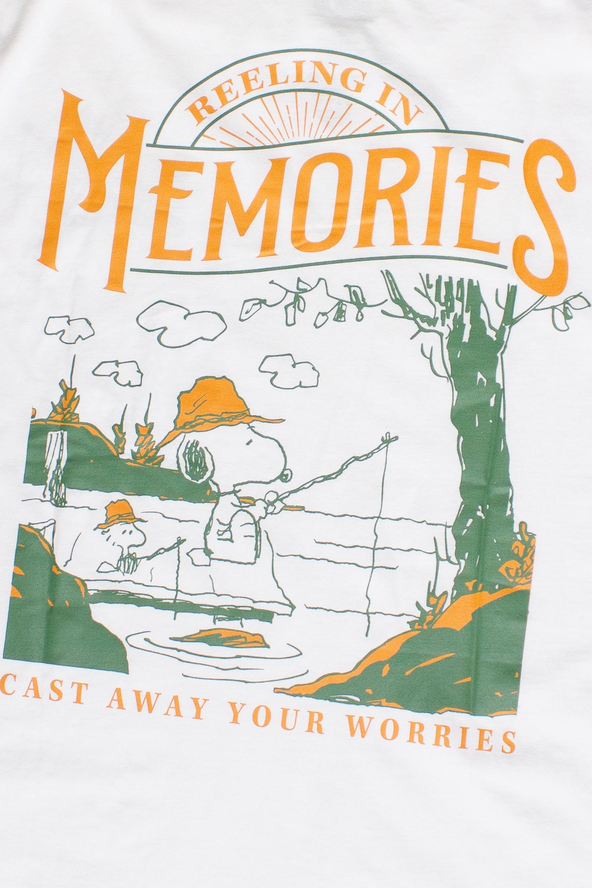 Snoopy & Woodstock Reeling In Memories T-Shirt