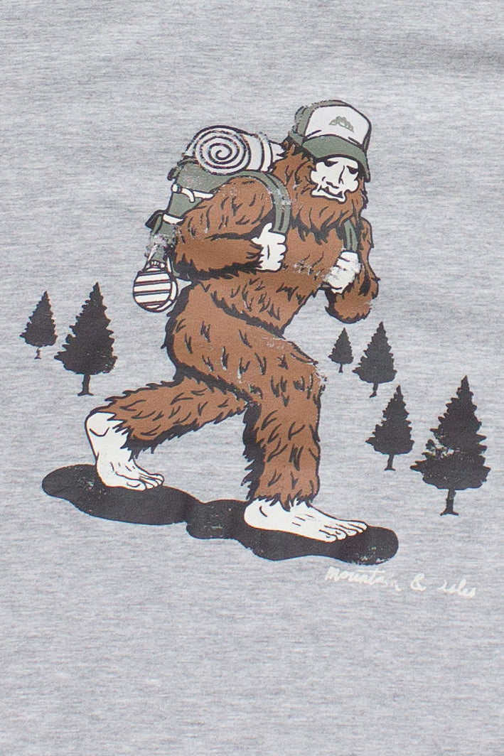Outdoor Adventures Graphic T-Shirt - Brown/Bigfoot