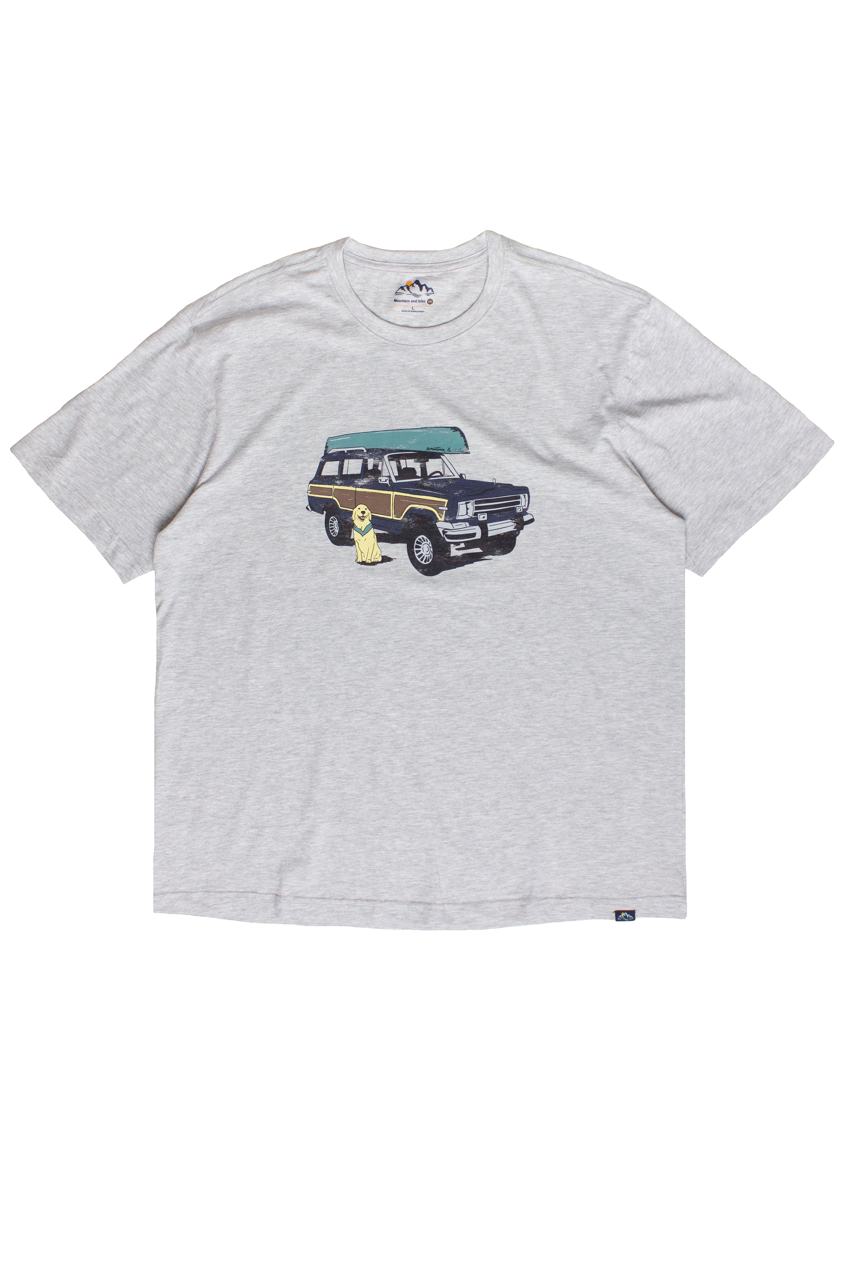 Outdoor Adventures Graphic T-Shirt - Blue/Wagon