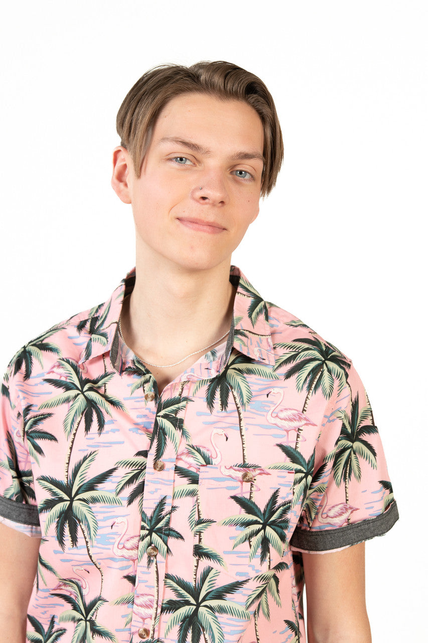 Flamingo Island Hawaiian Shirt