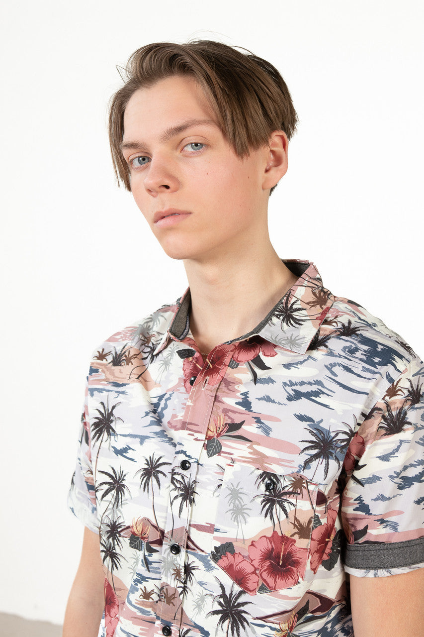 Hibiscus Island Hawaiian Shirt