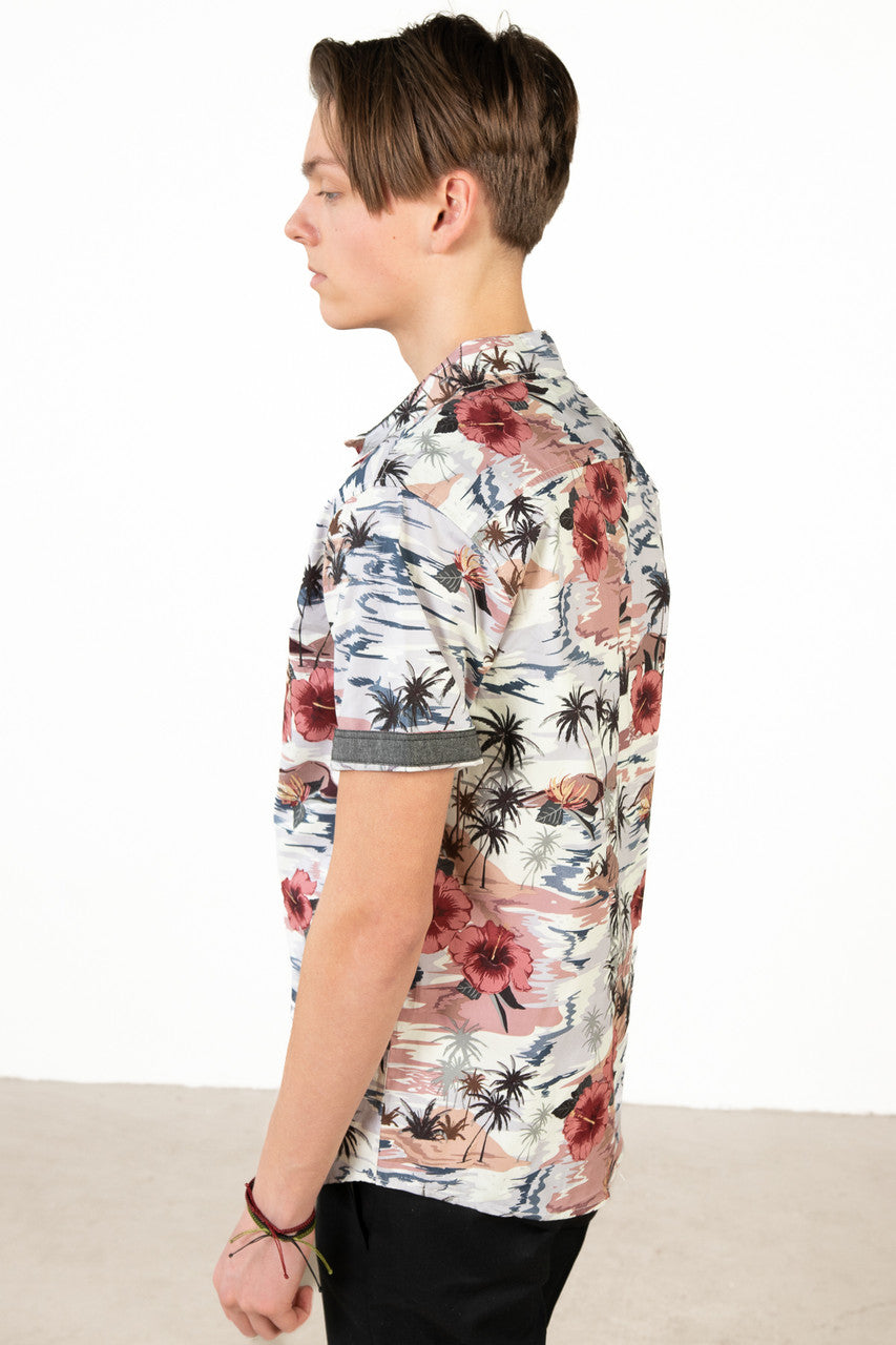Hibiscus Island Hawaiian Shirt