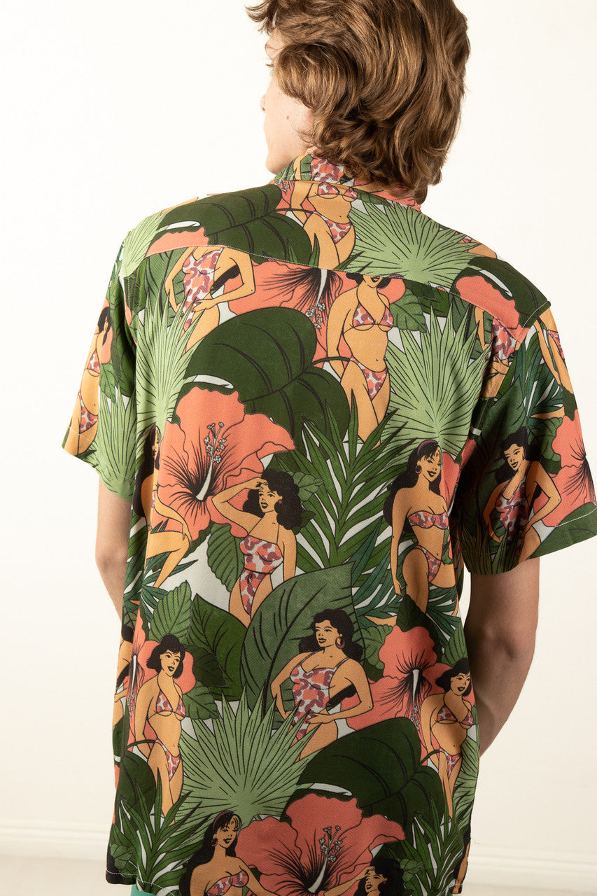 Beach Babe Button Up Shirt