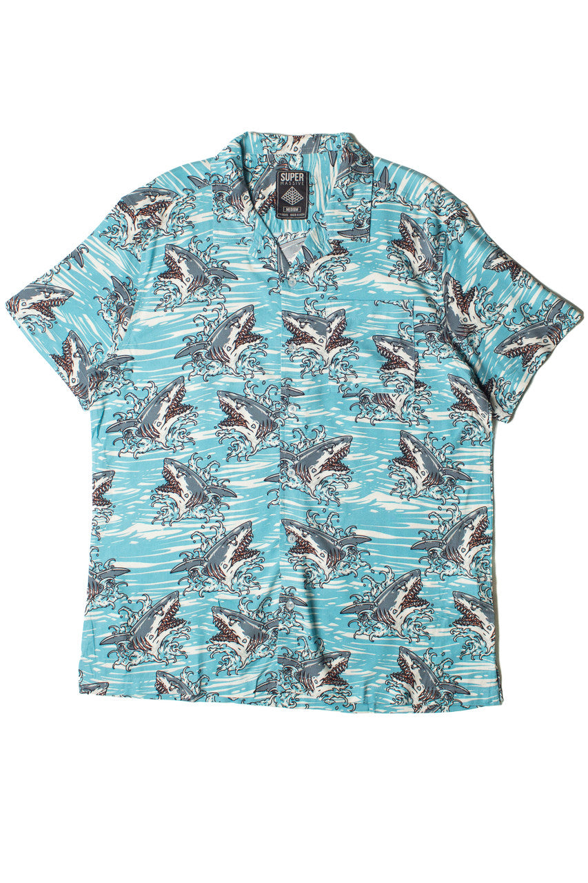 Shark Attack Button Up Shirt