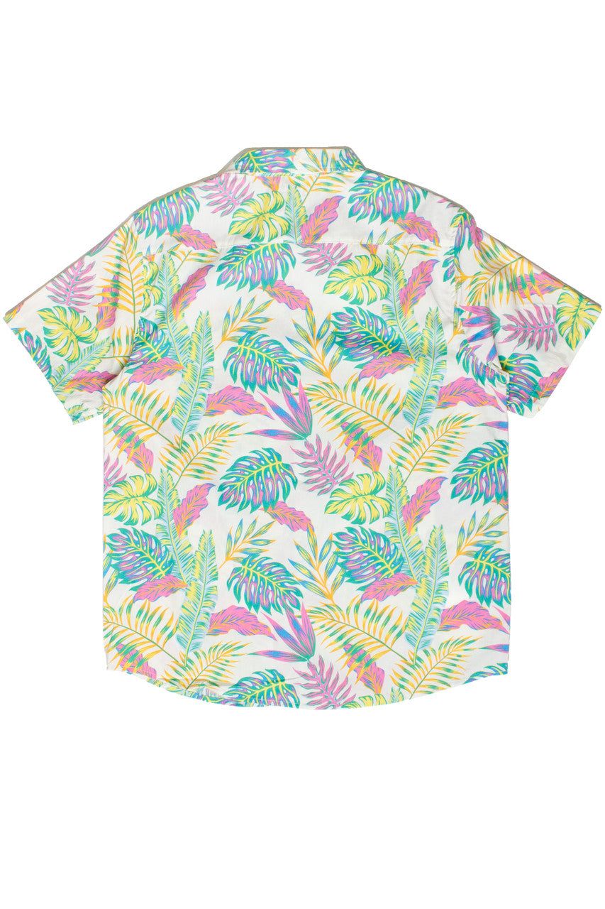 Neon Tropics Button Up Shirt