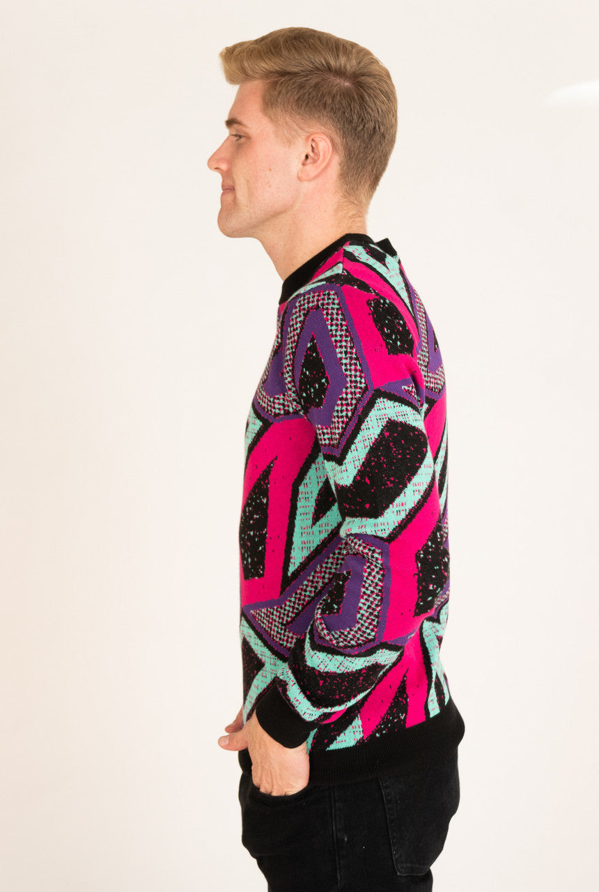 Retro Cafe Sweater