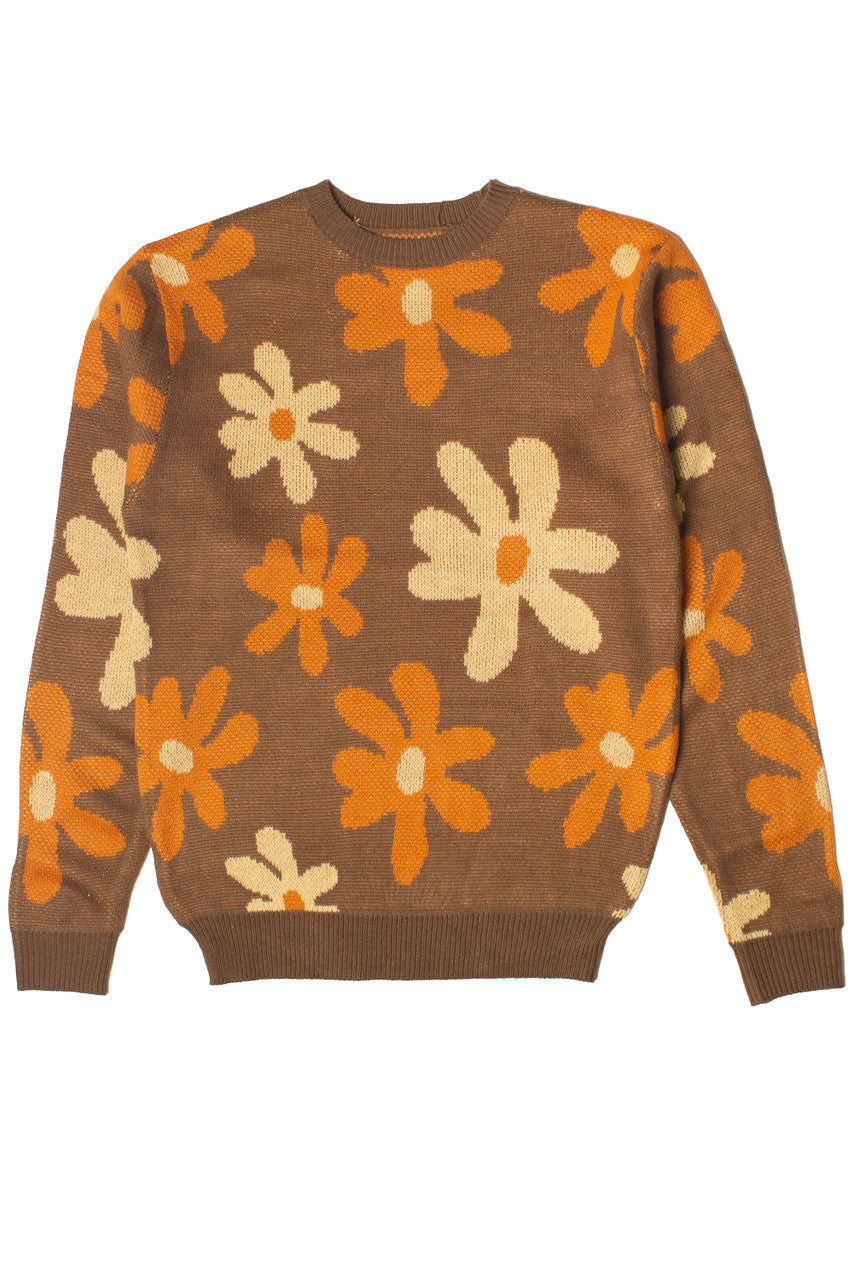 Mod Floral Sweater