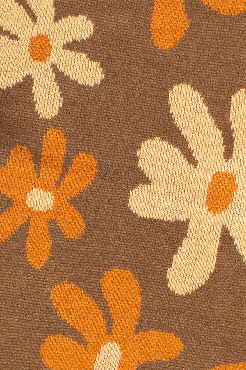 Mod Floral Sweater