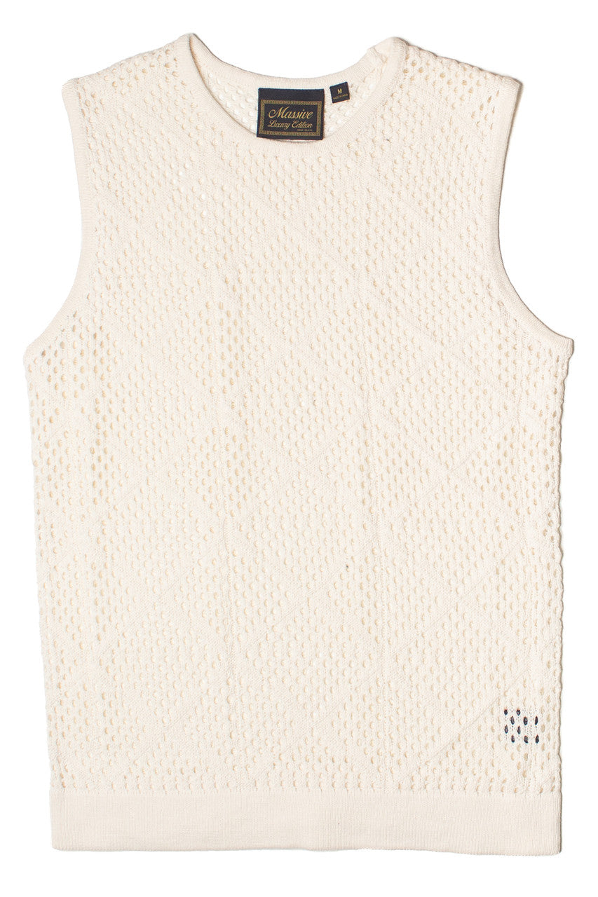 Diamond Crochet Sweater Vest