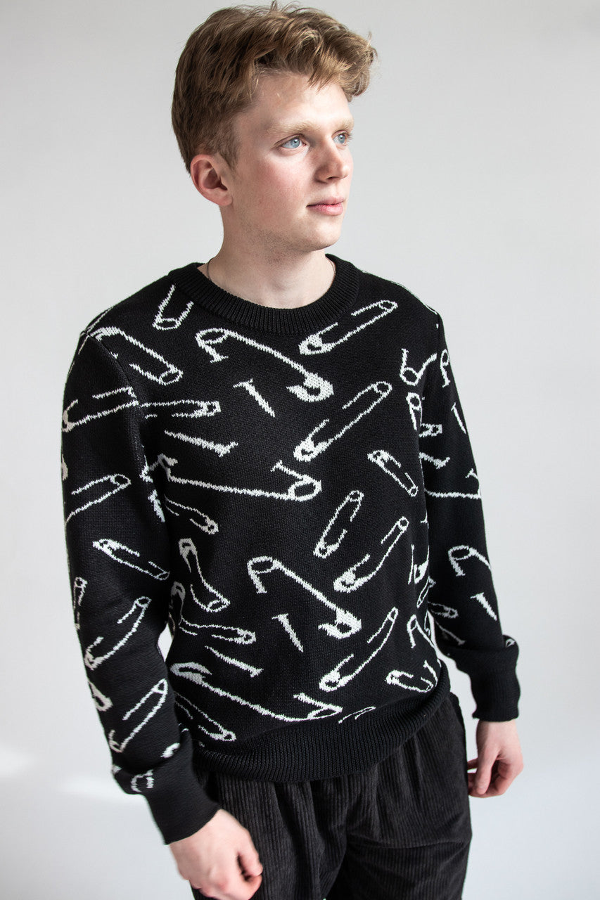 Safety Pins Sweater