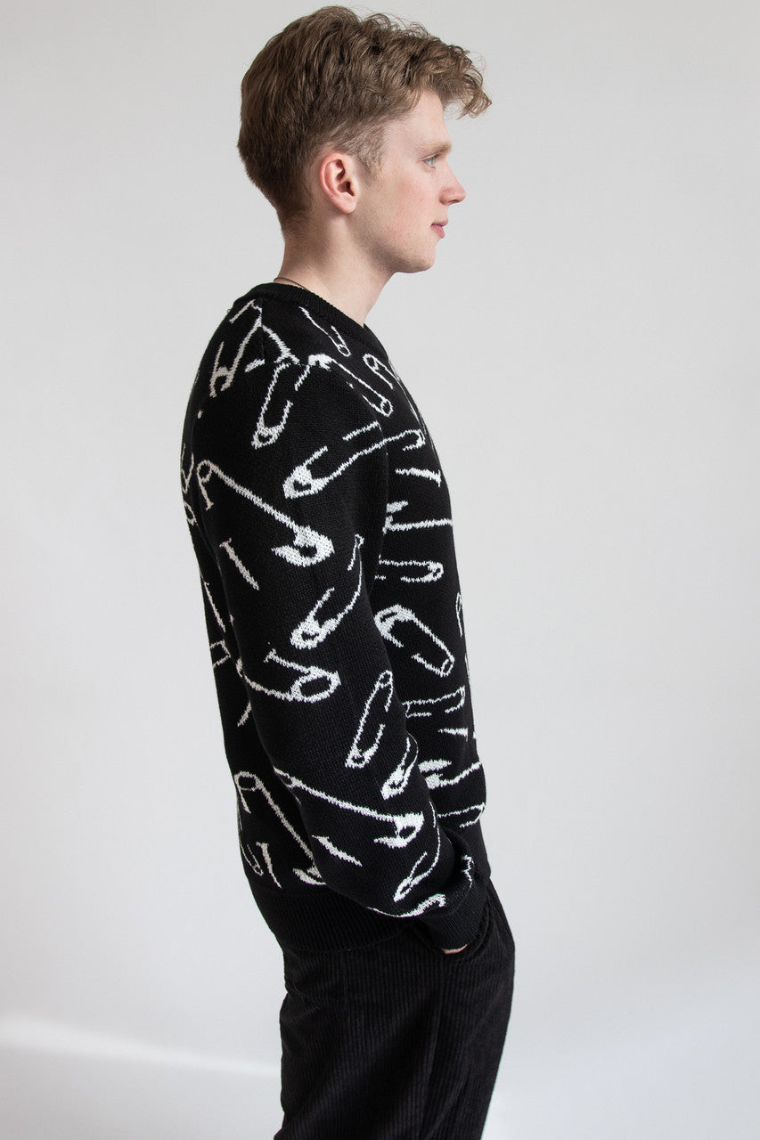 Safety Pins Sweater