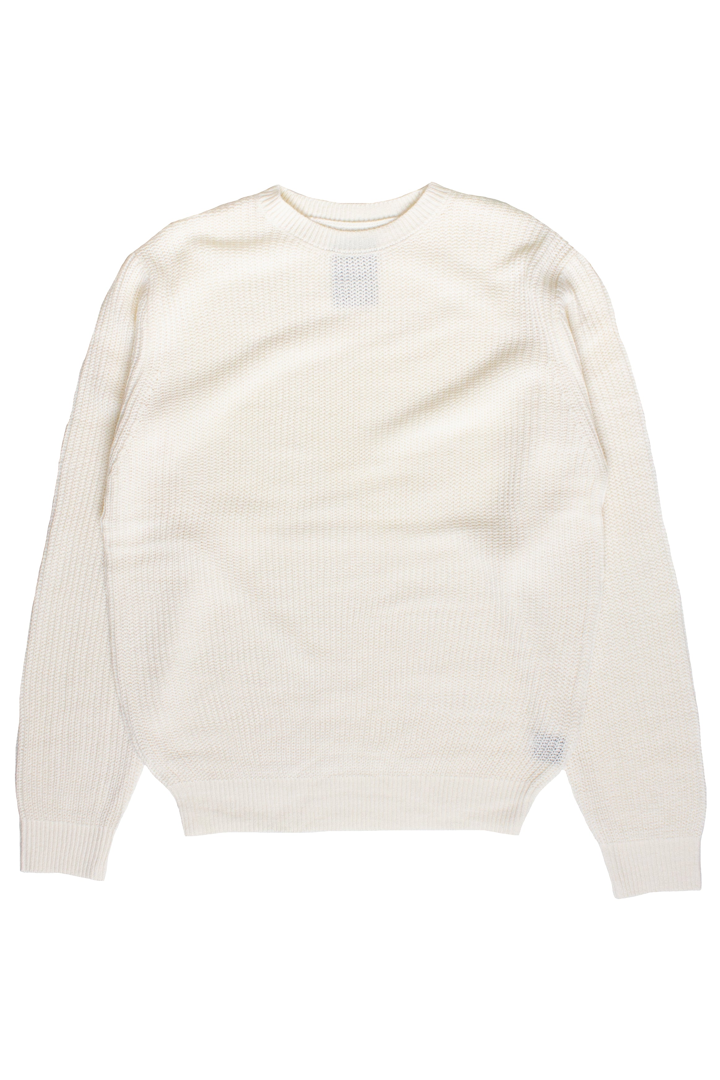 Shaker Knit Sweater - Ivory