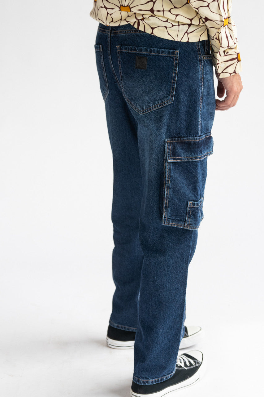Cargo Pocket Jeans
