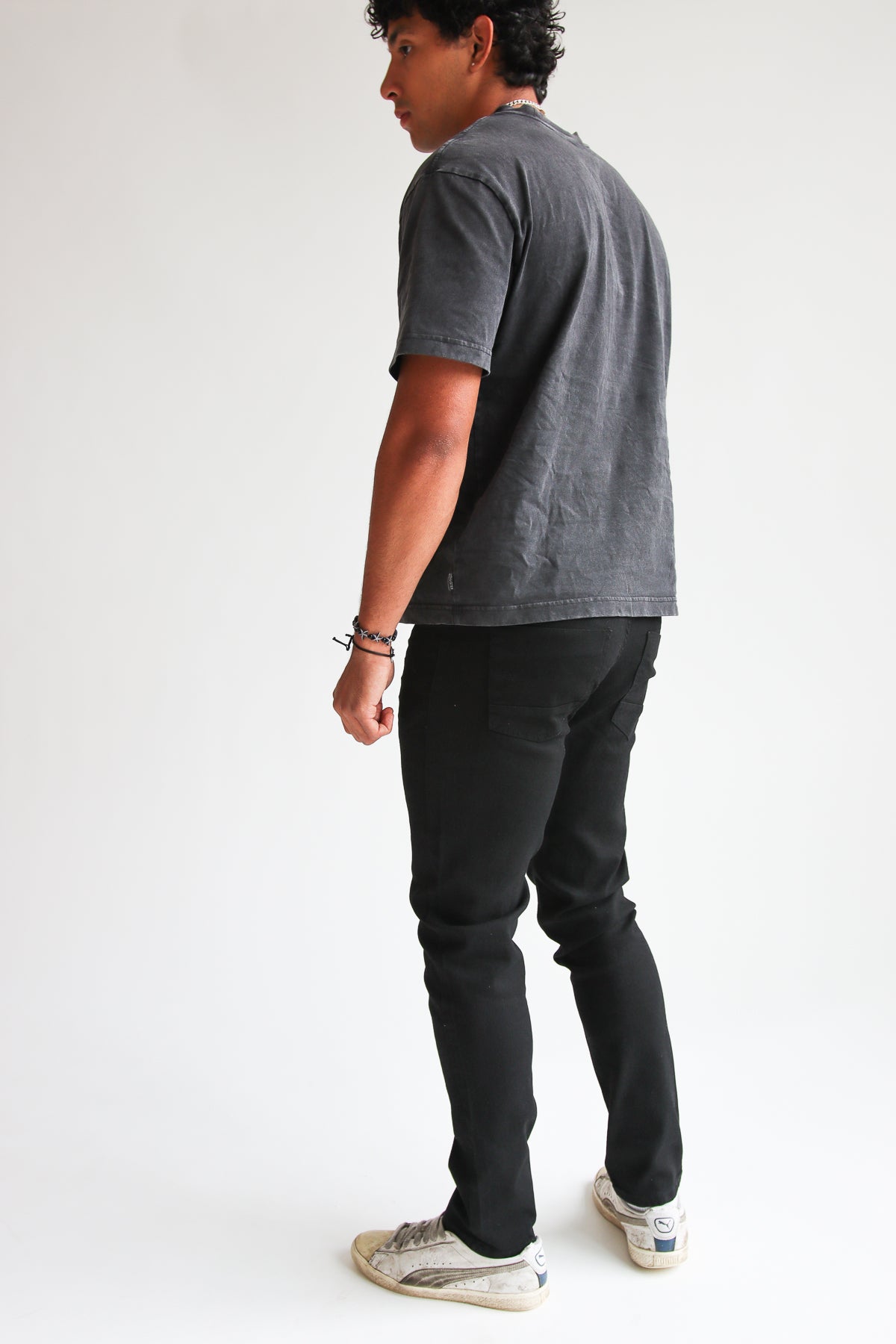 Stretch Black Skinny Jeans