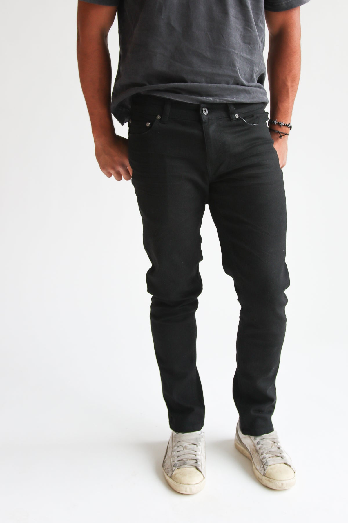 Stretch Black Skinny Jeans