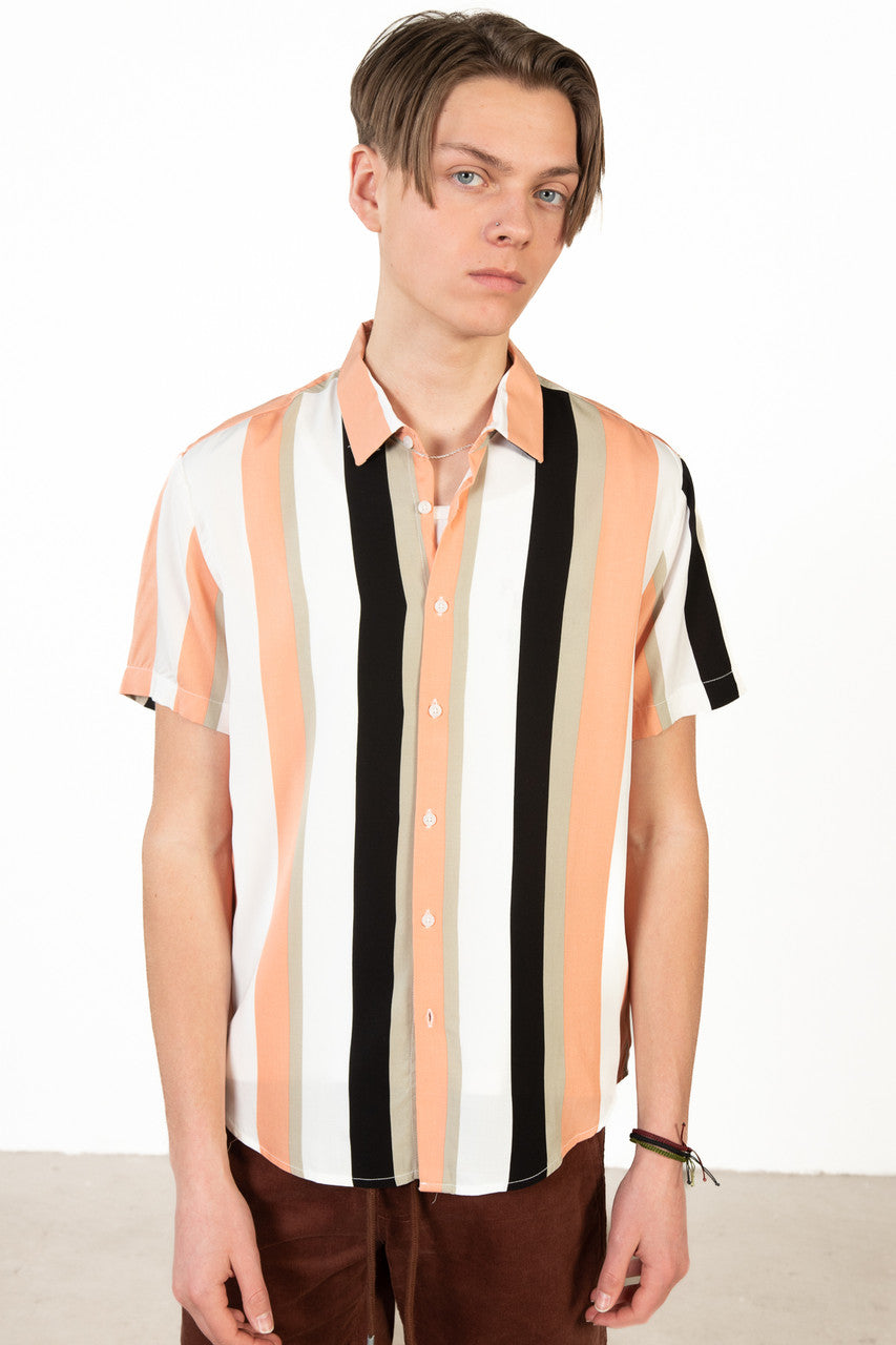 Ice Cream Shop Button Up Shirt