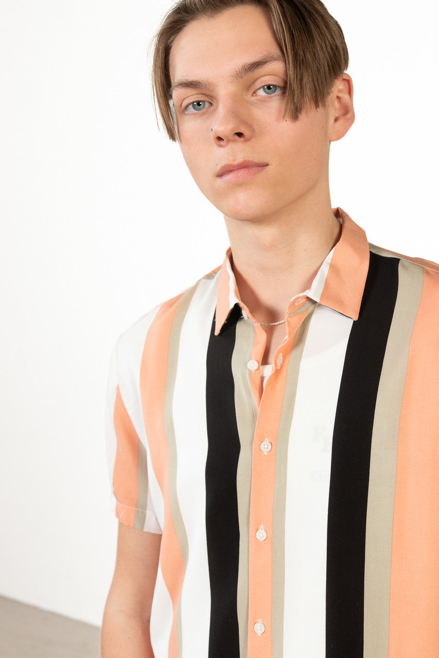 Ice Cream Shop Button Up Shirt