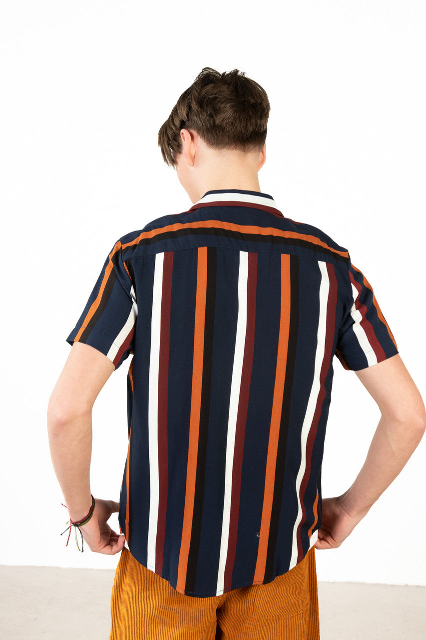 Midnight Autumn Button Up Shirt