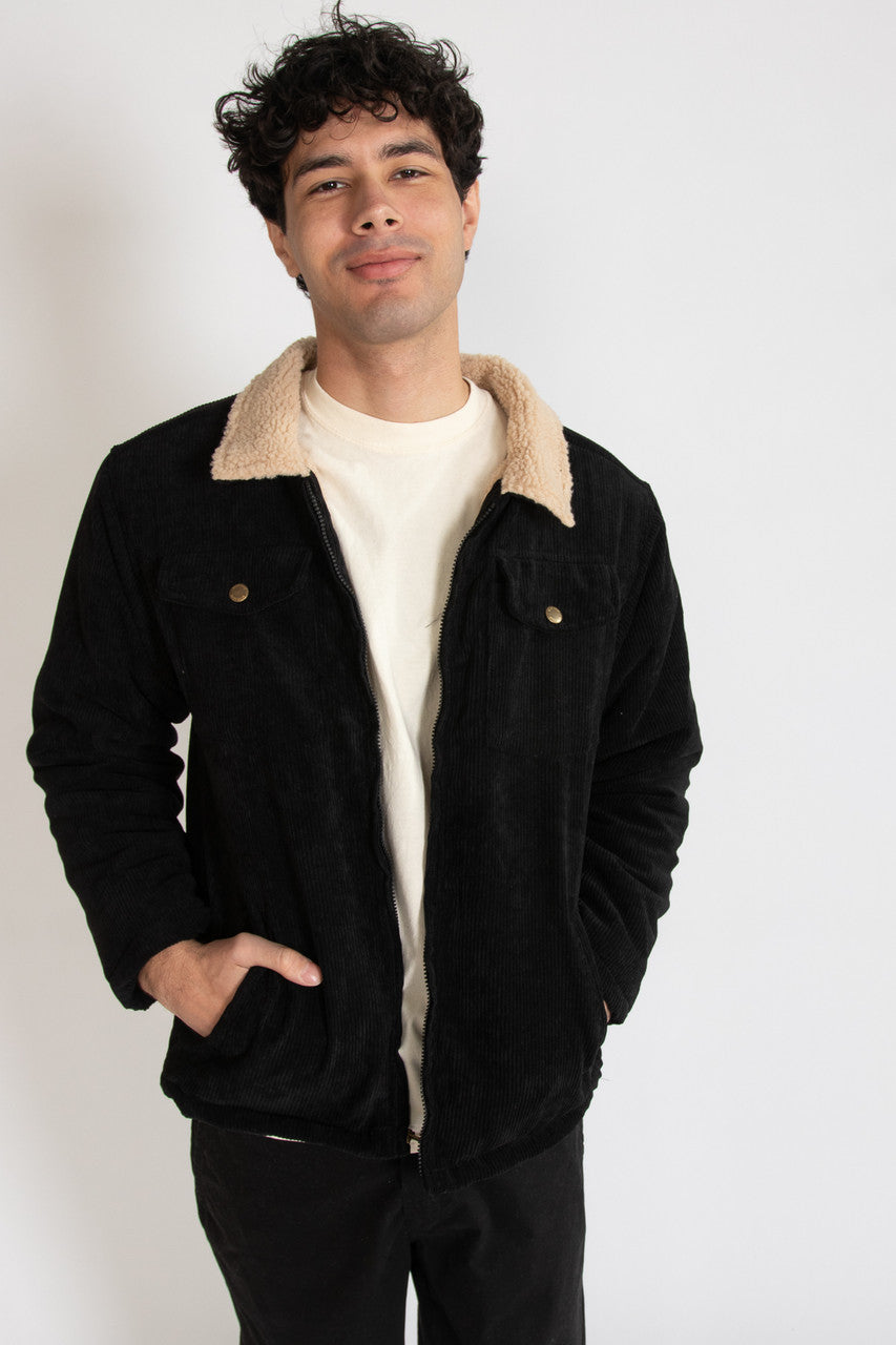 Sherpa Lined Corduroy Jacket