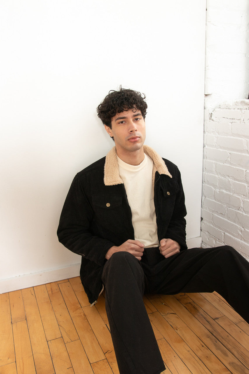 Sherpa Lined Corduroy Jacket
