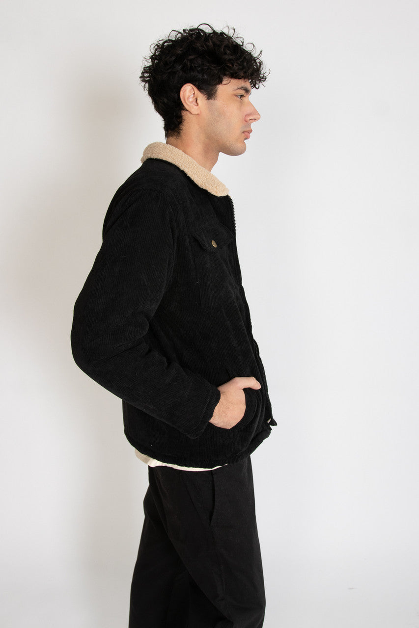 Sherpa Lined Corduroy Jacket