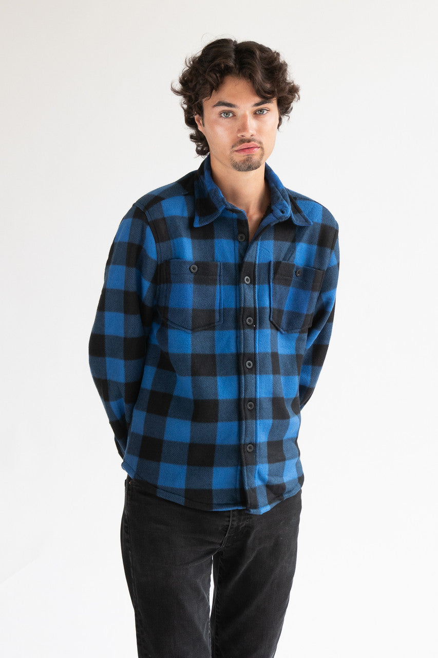 Flannel Sherpa Jacket