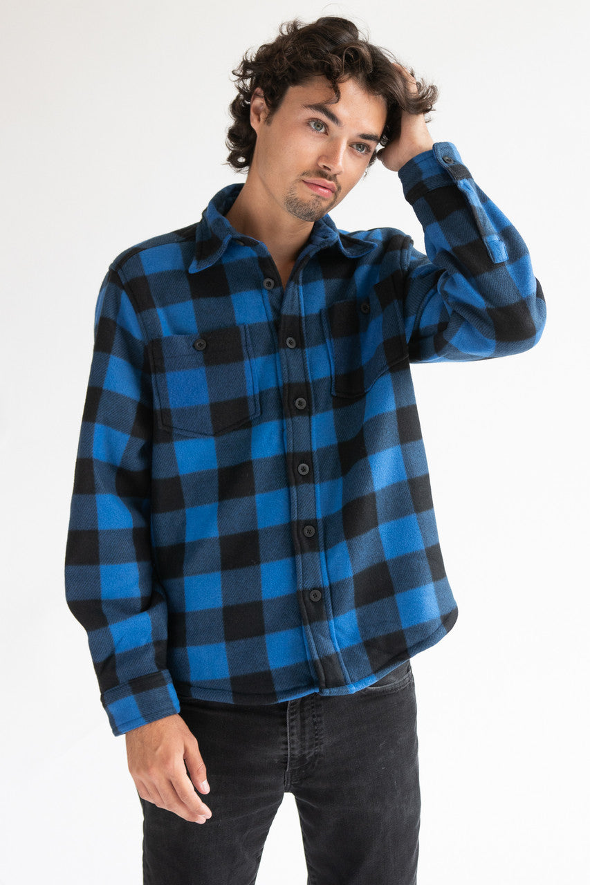 Flannel Sherpa Jacket