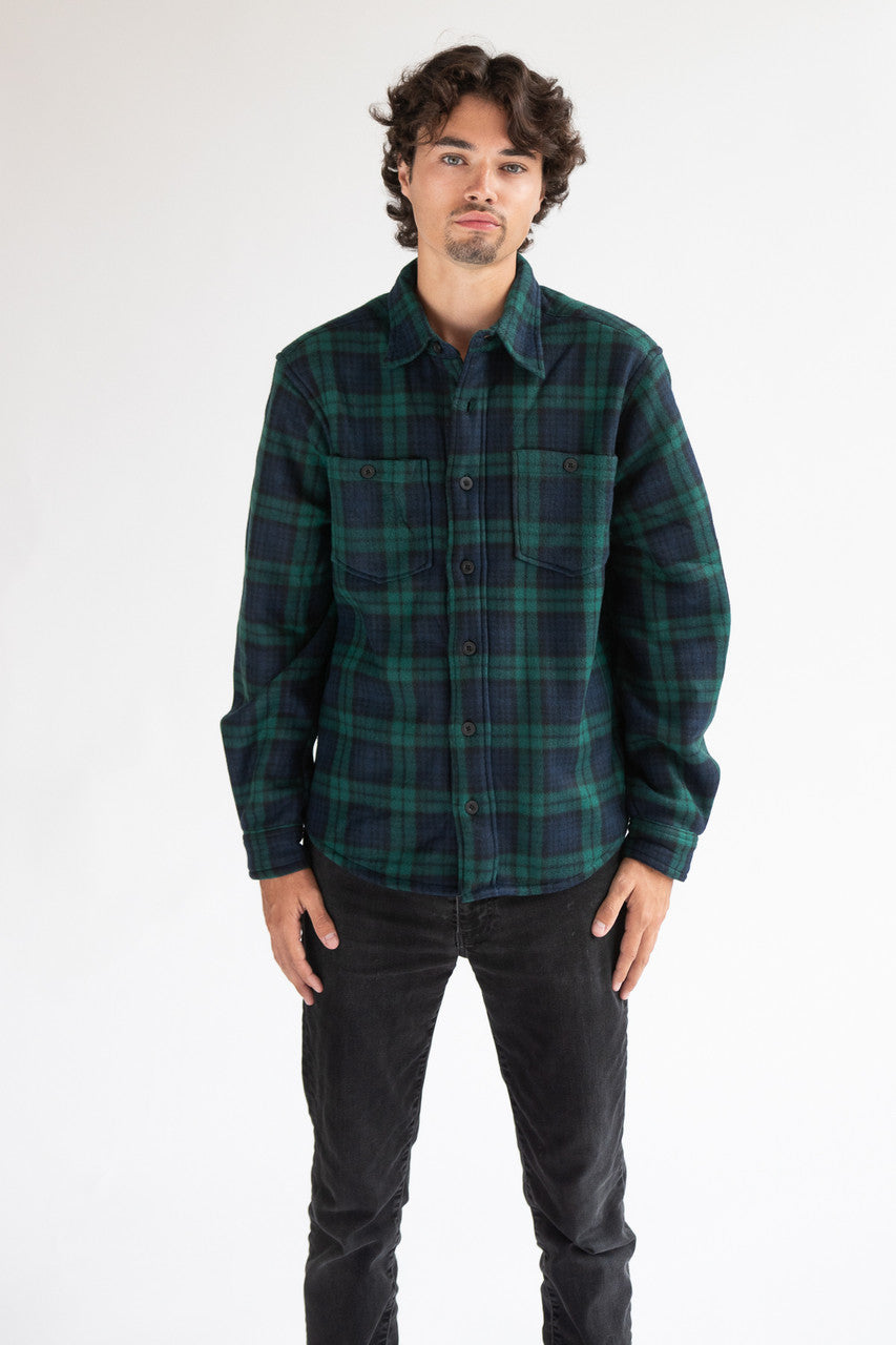 Flannel Sherpa Jacket