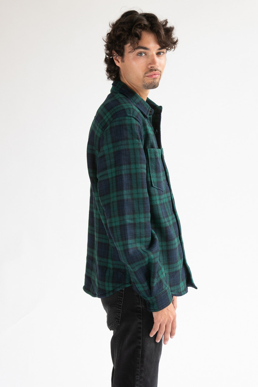 Flannel Sherpa Jacket