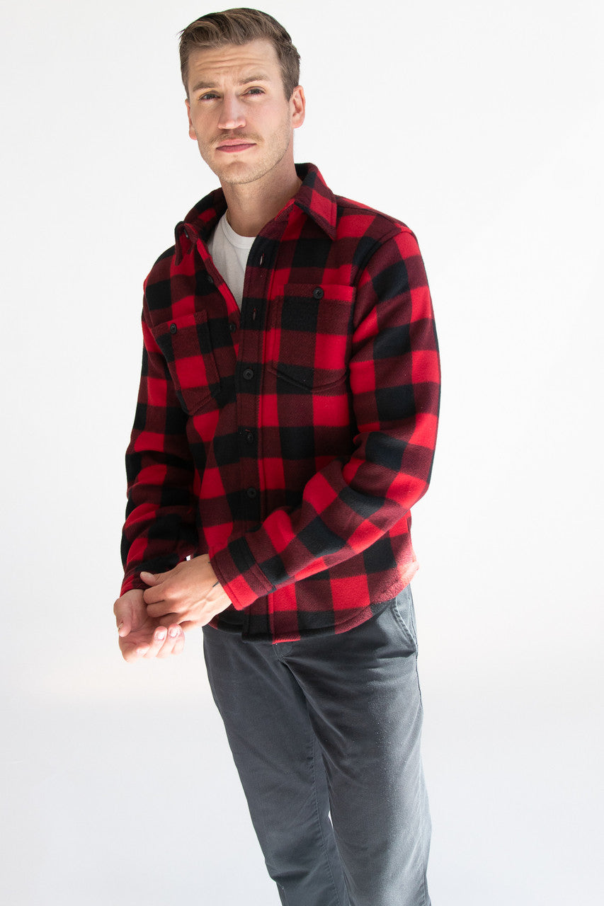 Flannel Sherpa Jacket
