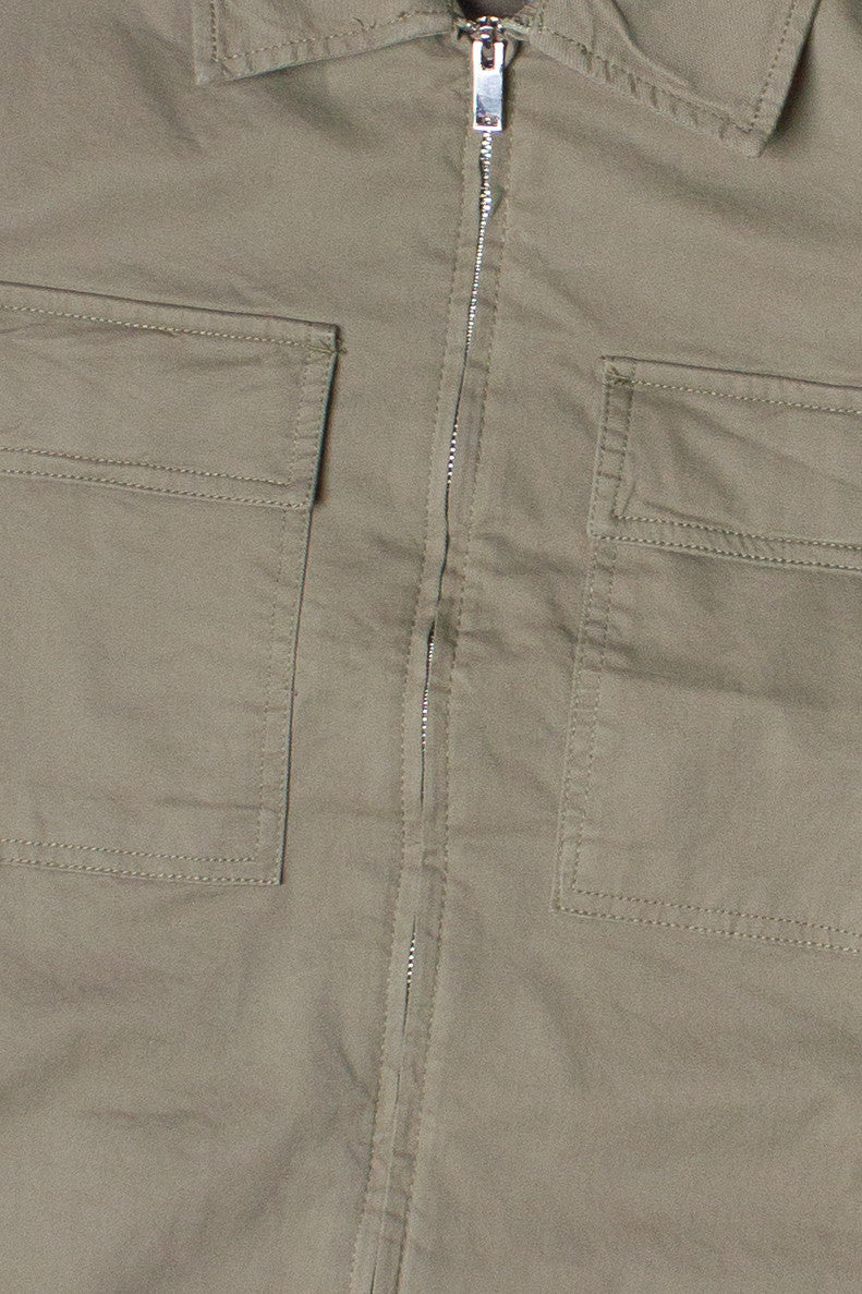 Forest Sage Lightweight Zip Up Jacket