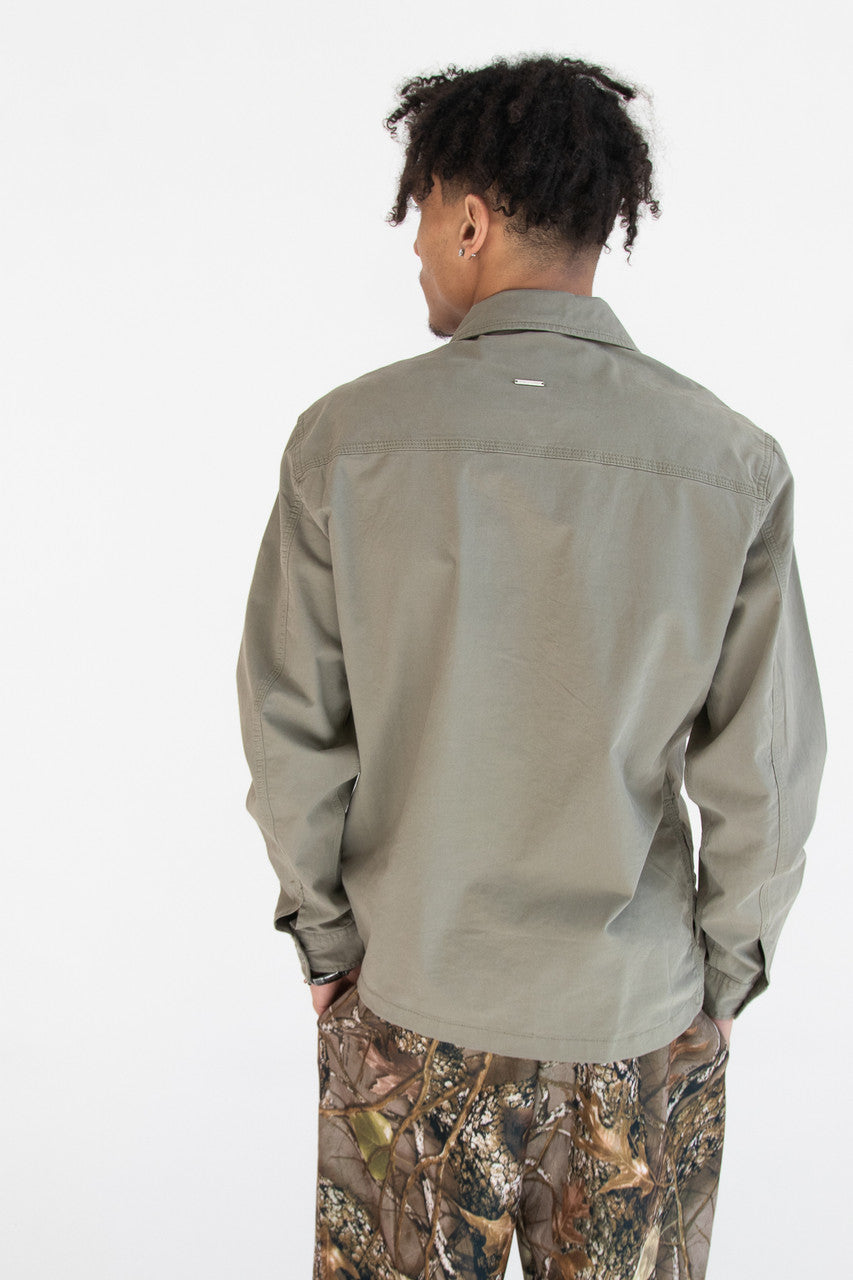 Forest Sage Lightweight Zip Up Jacket
