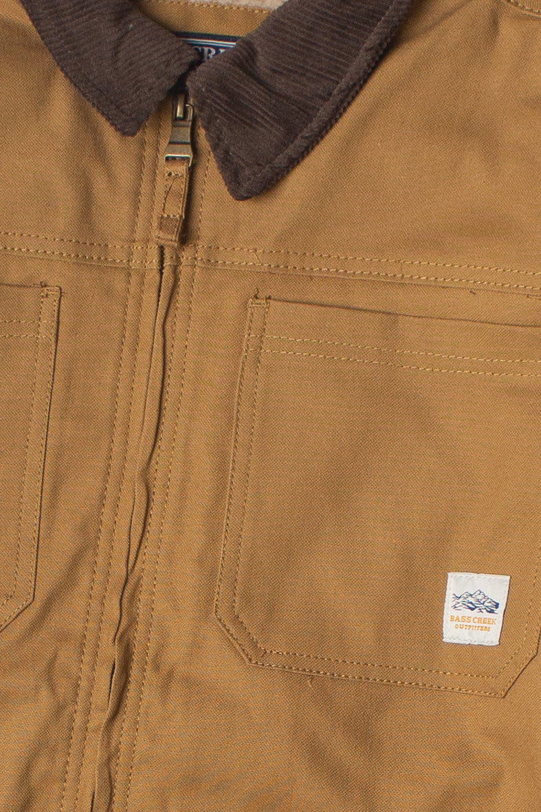 Sherpa Lined Canvas Work Jacket