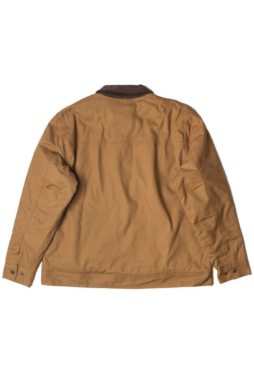 Sherpa Lined Canvas Work Jacket