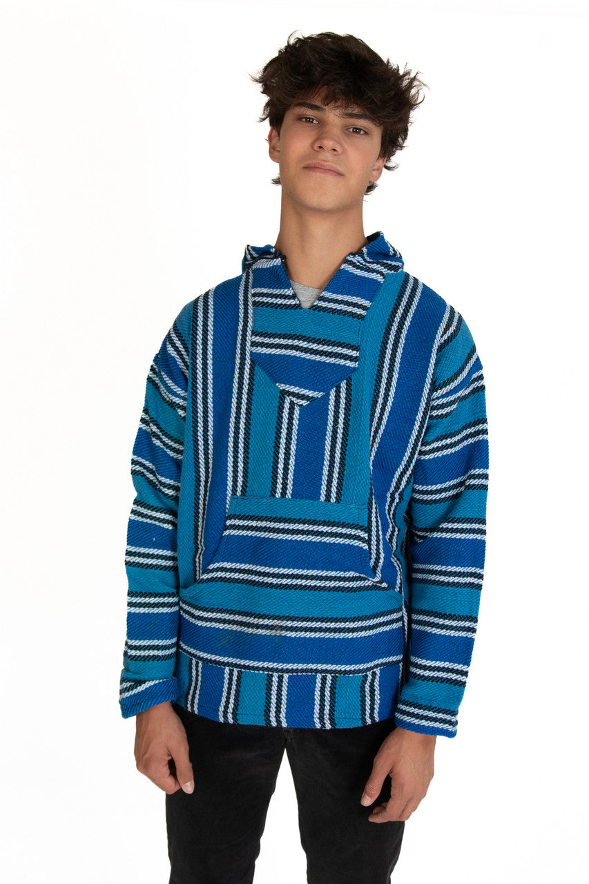 Lightweight Azure Baja Hoodie