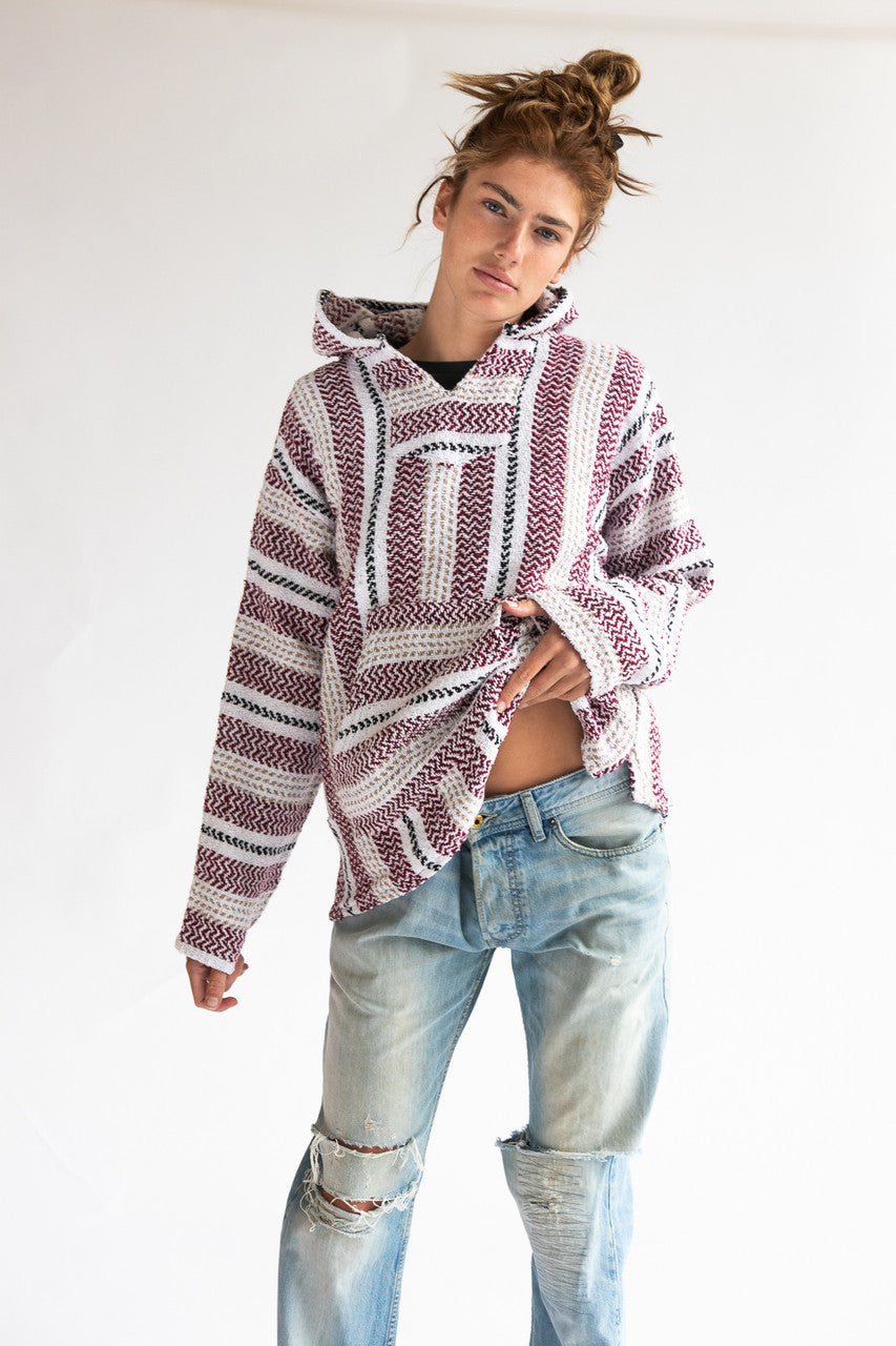 Raspberry Baja Hoodie
