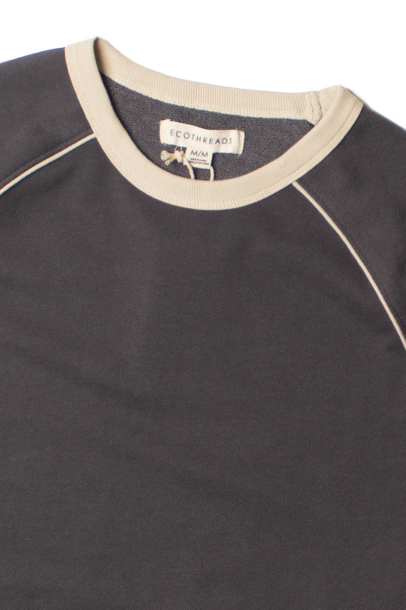 Charcoal Piping Sweatshirt