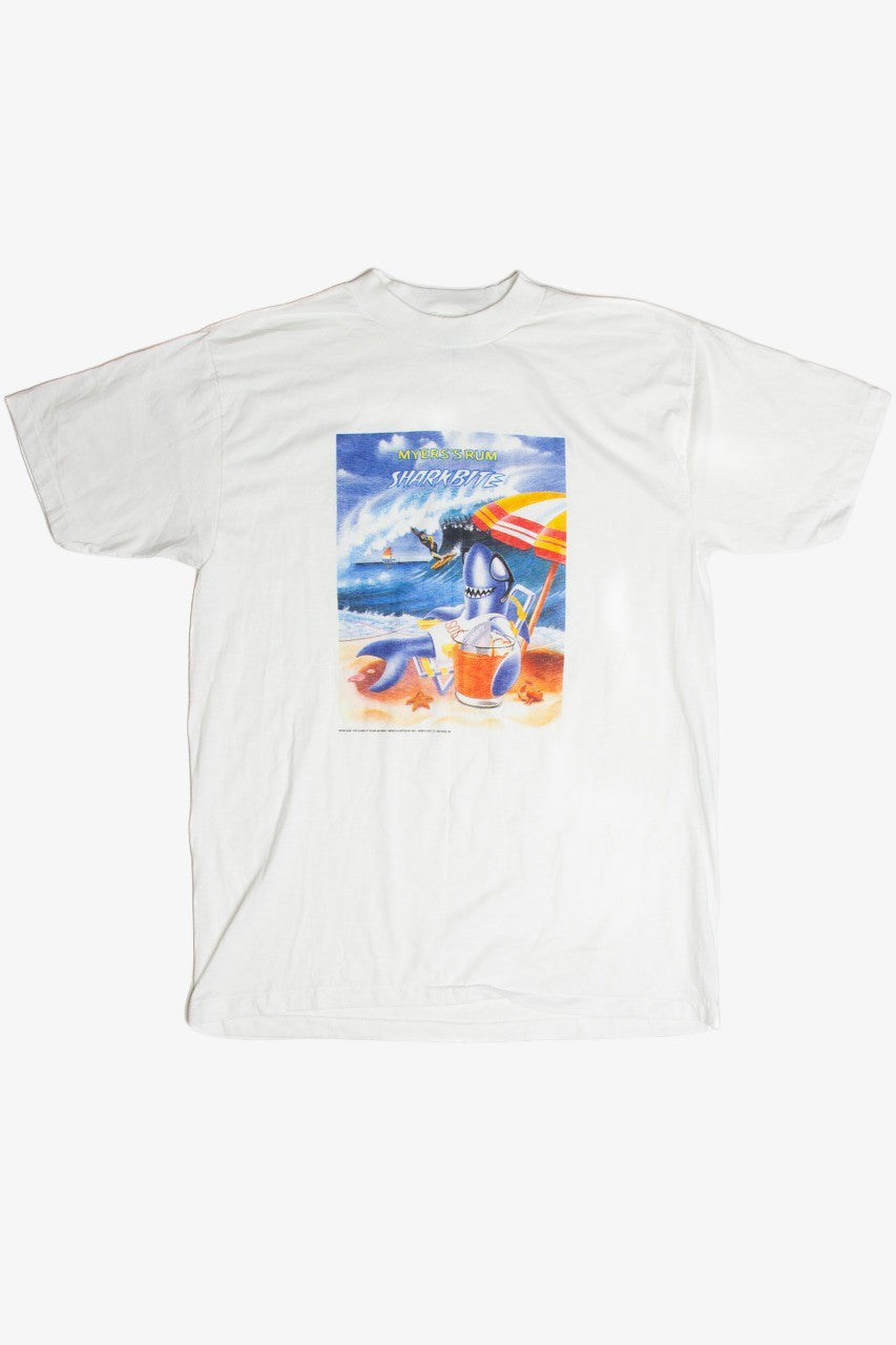 Vintage Myer's Rum Shark Bite T-Shirt