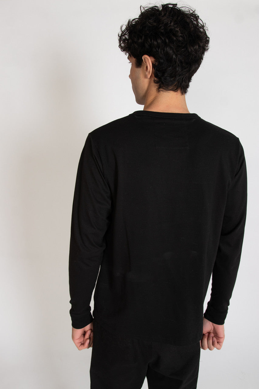 Skeleton Rib Cage Long Sleeve Tee