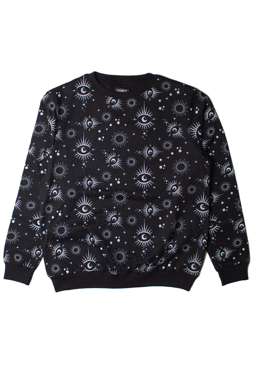 Celestial Crew Neck Sweatshirt