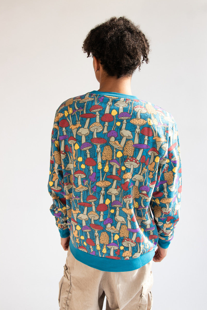 Vibrant Mushrooms Sweatshirt