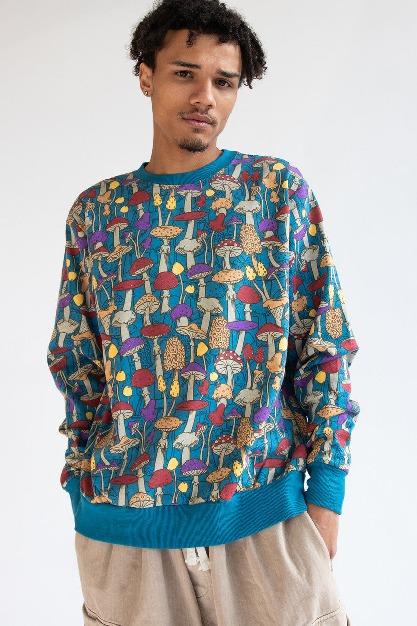 Vibrant Mushrooms Sweatshirt