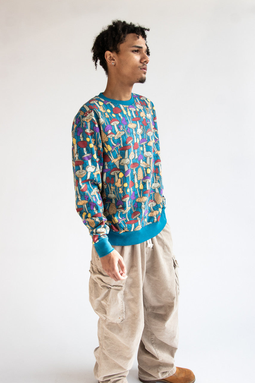 Vibrant Mushrooms Sweatshirt
