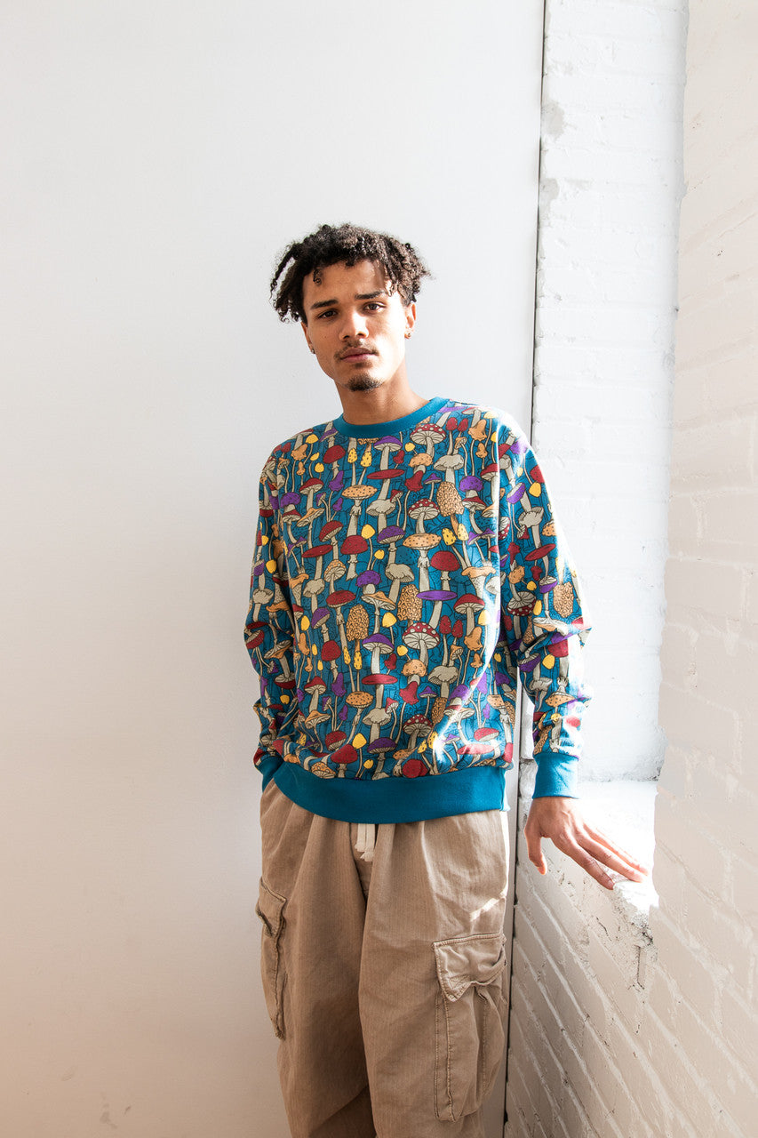 Vibrant Mushrooms Sweatshirt