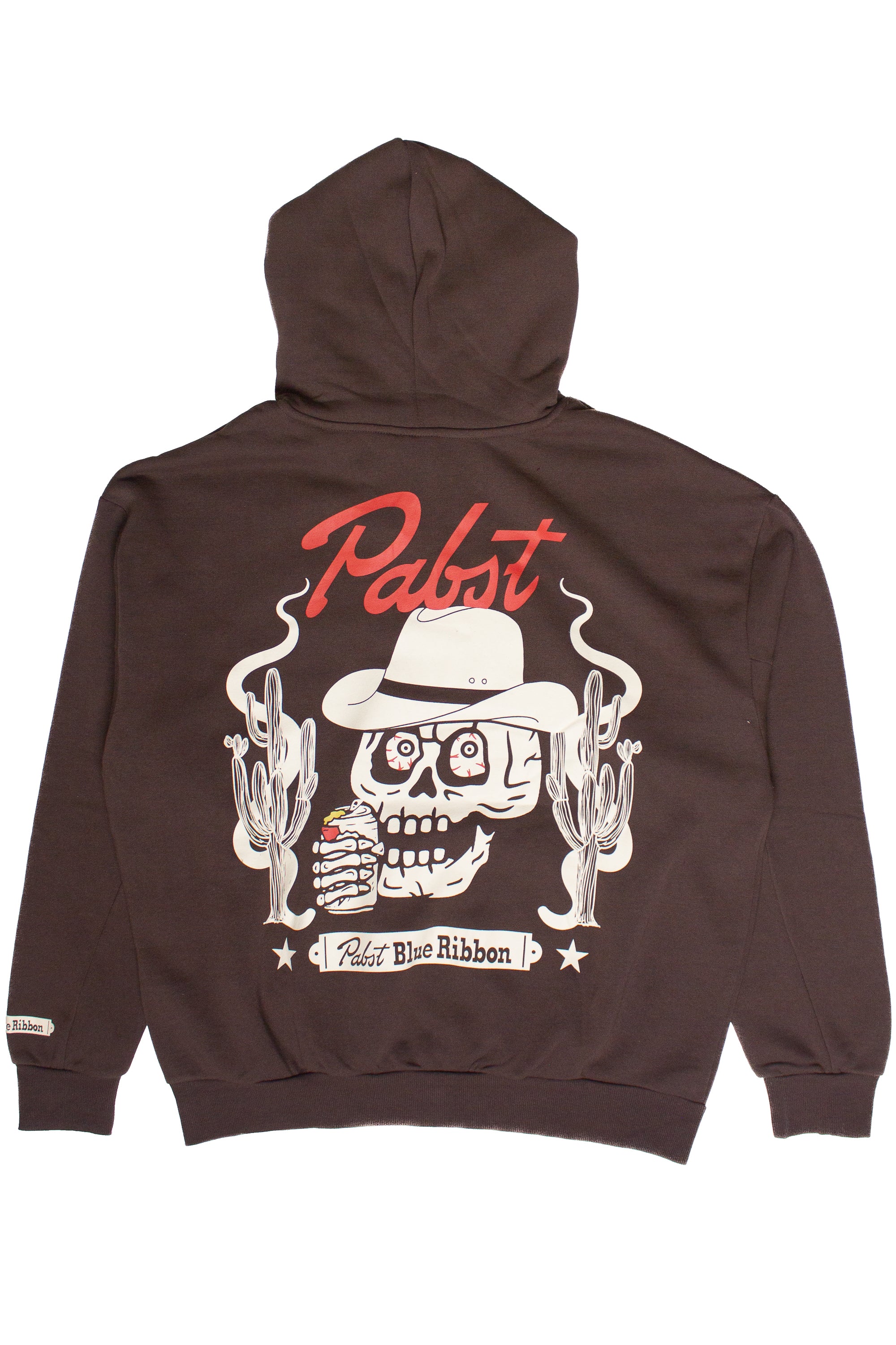 Pabst Blue Ribbon Desert Skeleton Hoodie