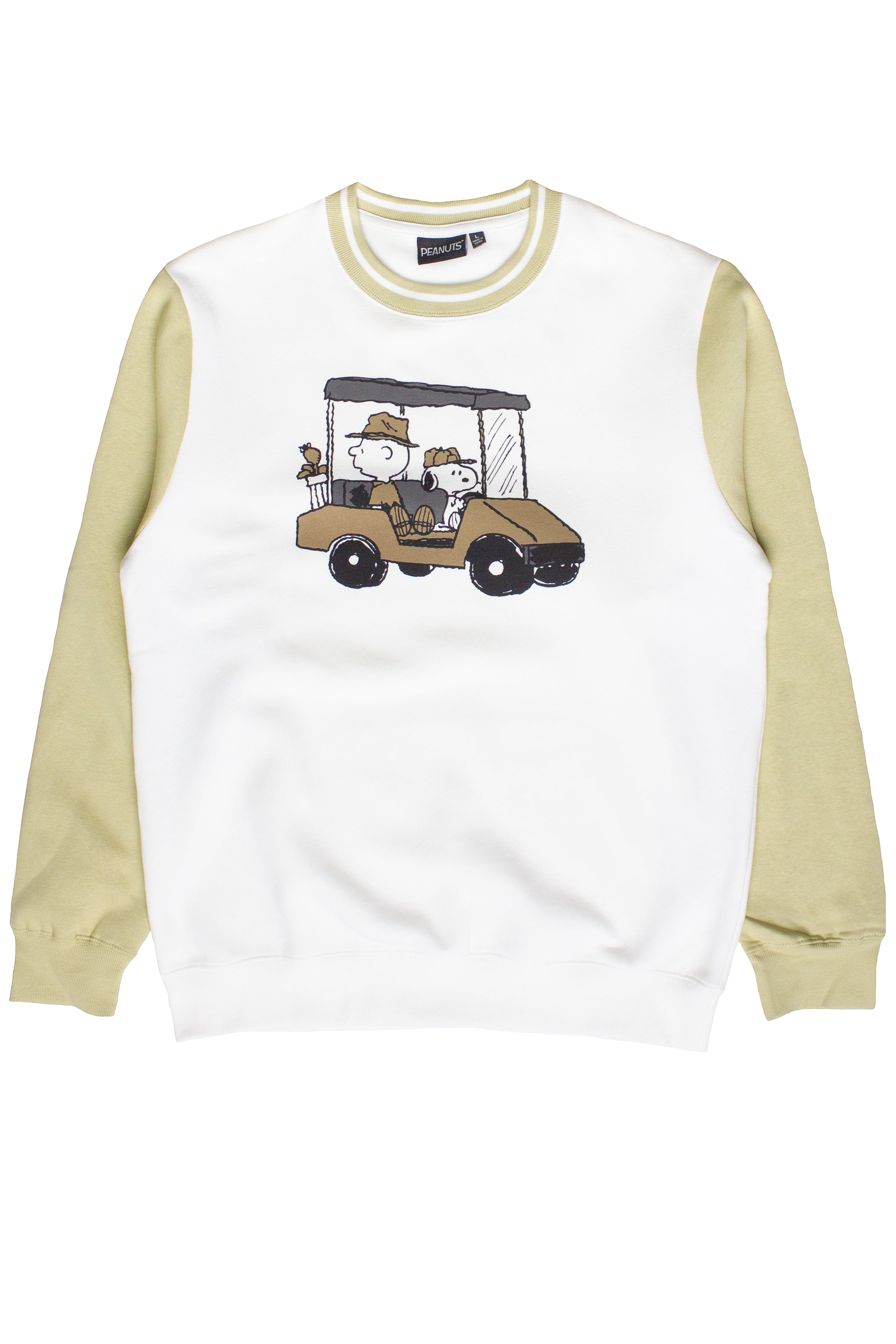 Charlie Brown & Snoopy Golf Cart Sweatshirt