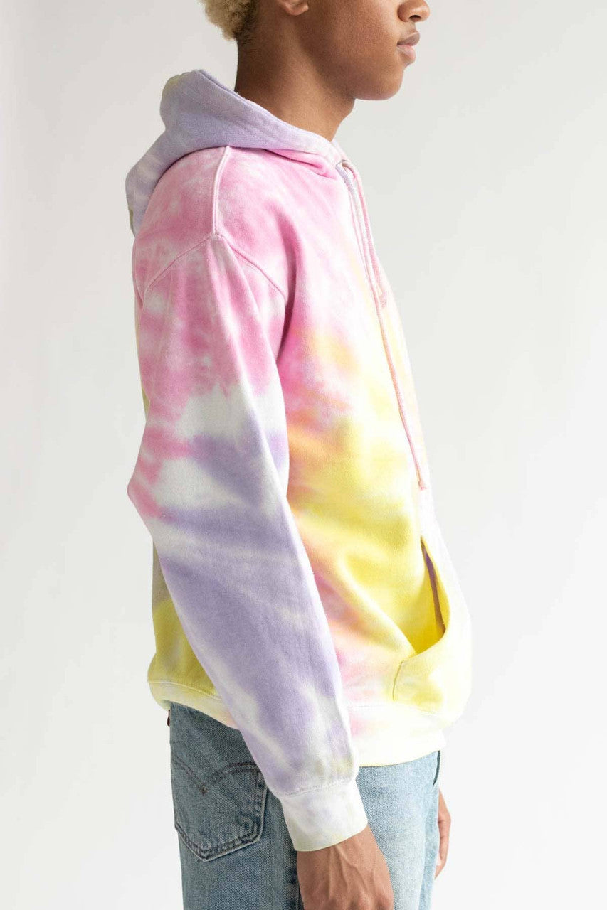 Pink Banana Tie Dye Hoodie