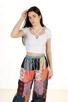 Patchwork Festival Harem Pants