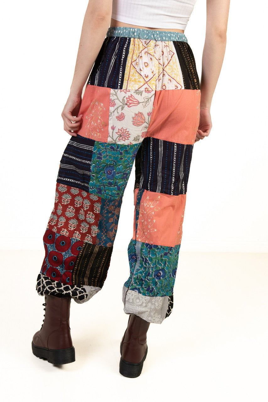 Patchwork Festival Harem Pants